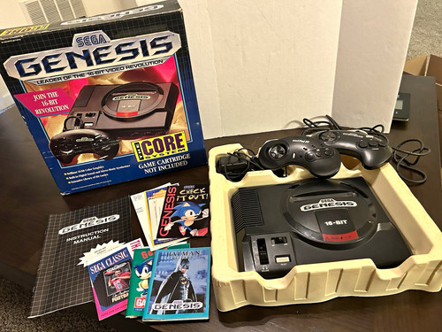 Sega genesis bit console - sega,