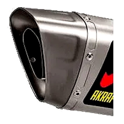 Akrapovic titanium exhaust end - titanium,