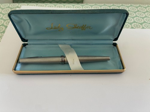 Vintage lady sheaffer brushed - vintage,