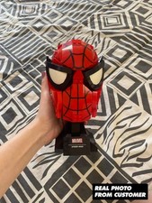Marvel Super Heroes Spider-Mans Mask Helmet Puzzle Building Block Children's Toy