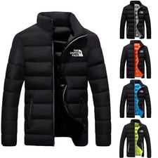 Winter Jacket Men Stand Collar Warm down Jacket Street Fashion Casual Brand Men