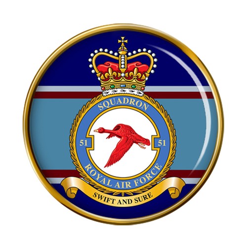 Squadron raf pin - 51,