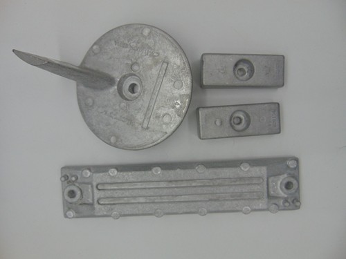 Aluminium anode external - aluminium,