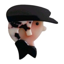  Lea Stein Genuine Brooch