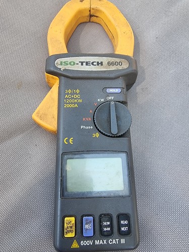 Iso tech 6600 clamp - clamp, meter