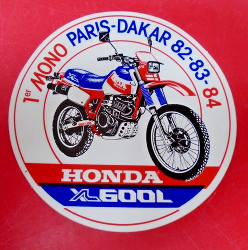 Honda xl600l paris - honda, dakar
