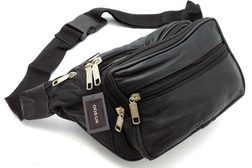 Large real leather bum waist - large,