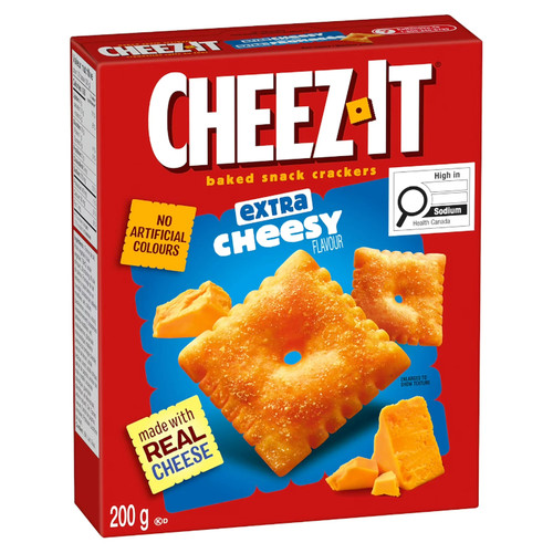 Cheez crackers extra cheesy - crackers,