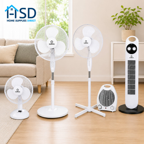 Pedestal stand desk fan 9 - or,