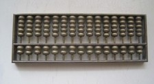 Vintage Pocket Abacus Metal
