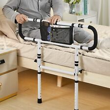 Medots Bed Assist Rail for Seniors,Handicap-with Dual Grab Bar,Fall Prevention