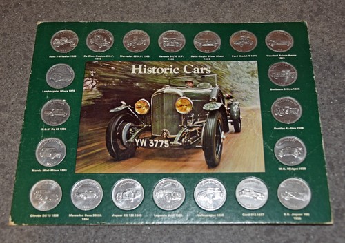 Shell historic cars - cars, coin