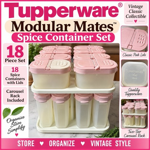 Vtg tupperware modular mates - vtg,