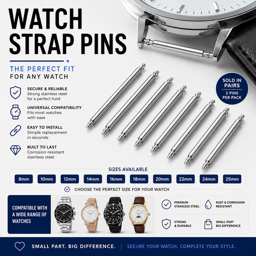 Watch strap spring - watch,