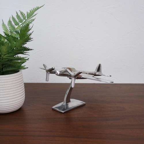 Aluminium metal aeroplane - aluminium,
