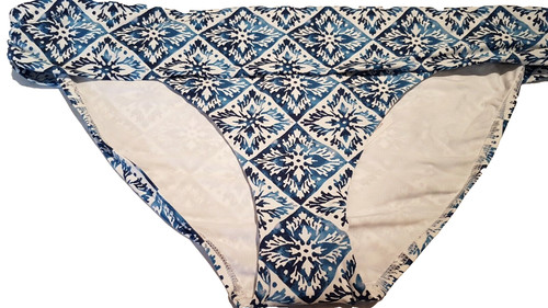 Woman blue and - blue,