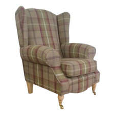 Accent Wing Back Queen Anne