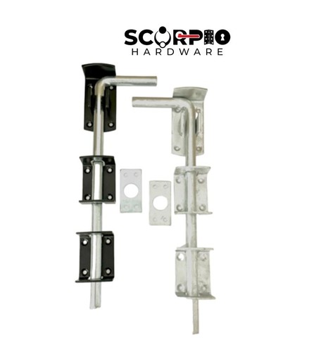 Garage gate drop bolt - gate,