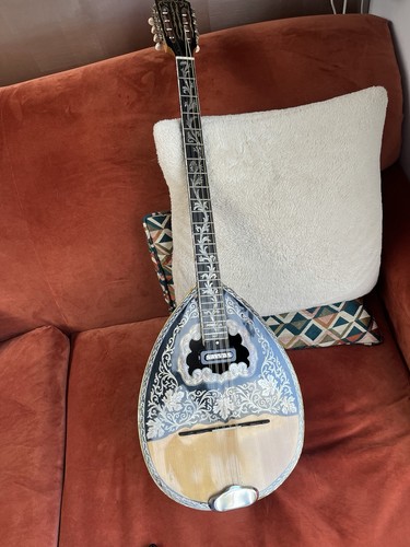 Vintage greek bouzouki - vintage,