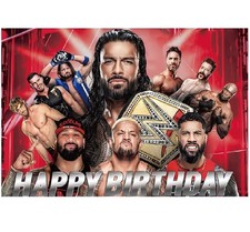Wrestling Backdrop Birthday