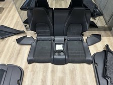 Mercedes W204 Coupé Black Rear Seats + back rest Set