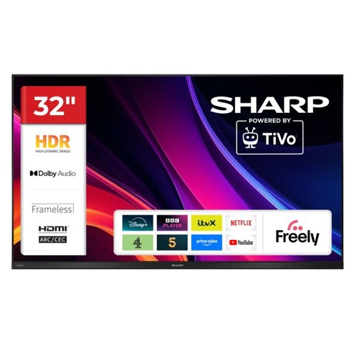 Sharp 32he2045k frameless - frameless, hdmi