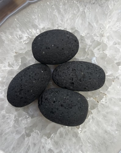 120g lava stone tumble - lava, xl