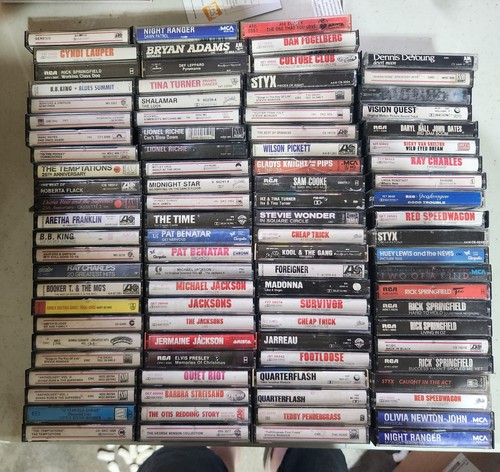 Lot vintage cassette - lot,