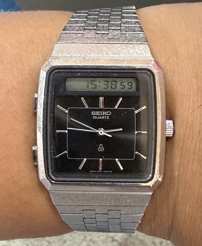 1981 seiko h357 519a - ana-digi,