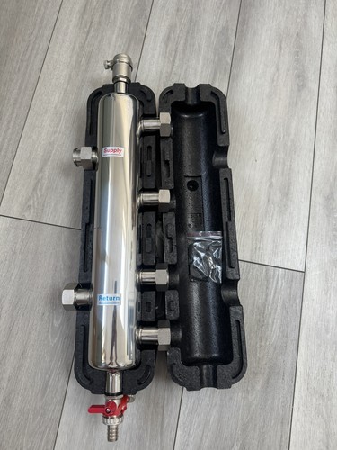 Low loss header hydraulic - low-loss,
