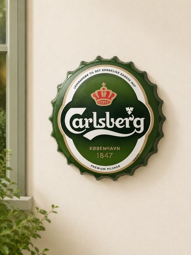 Wall art carlsberg sign - wall, carlsberg/sign
