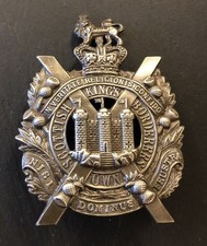 Victorian Kings Own Scottish Borderers Glengarry Cap Badge