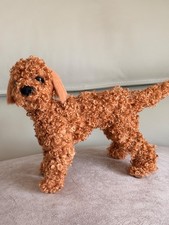 Needle felted labradoodle - needle,