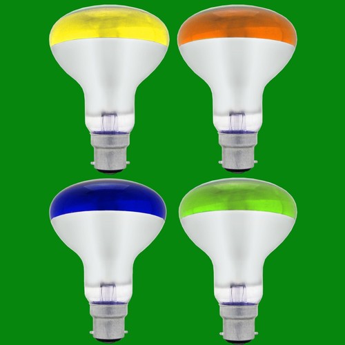 60w r80 coloured reflector - 2x,