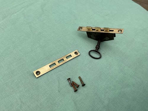 Antique writing slope - slope, lock