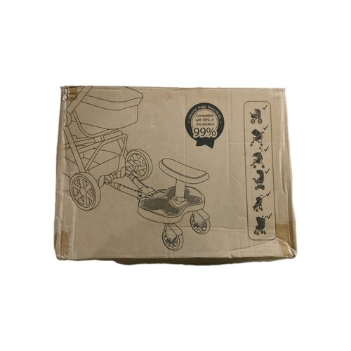 Buggy board with seat - board,
