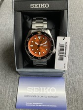 Seiko 5 Sports Orange