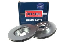 2x Brake Discs Pair Vented