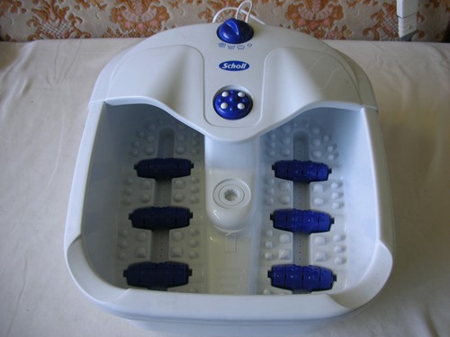 Scholl deluxe foot spa - deluxe,