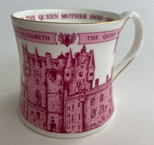Coalport mug for 80th birthday
