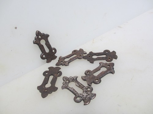 Vintage iron door - door, escutcheon
