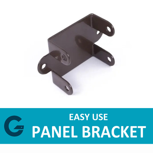 Easy use fence - panel, bracket