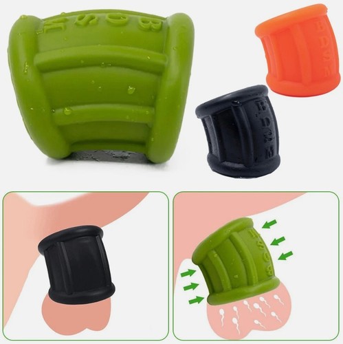 Bdsm silicone ball scrotum - silicone,