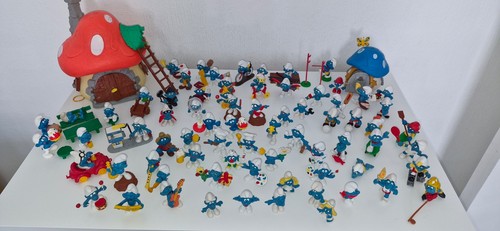 Vintage smurf collection from - collection,