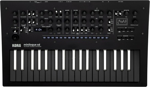 Korg minilogue inverted bw - korg, xd