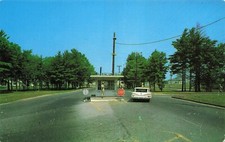 Bedford MA Airport Hanscom Field Air Force Base Civil and Military Postcard E40