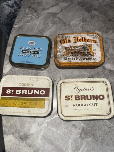Tobacco tins old holborn - tobacco,