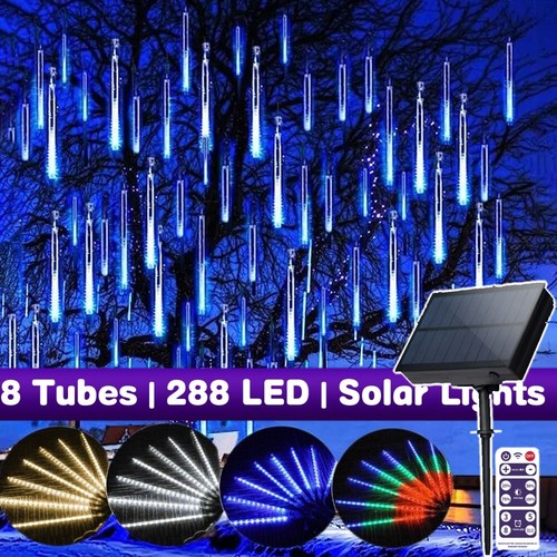 288 led solar lights meteor - 288,