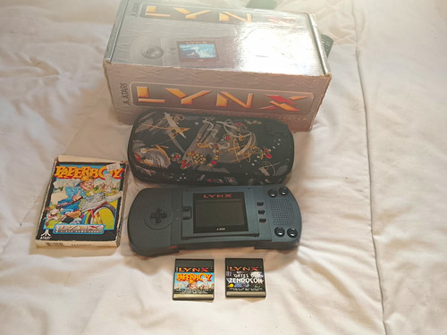 Atari lynx handheld console - atari,