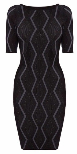 Bnwot karen millen black zig - bnwot,